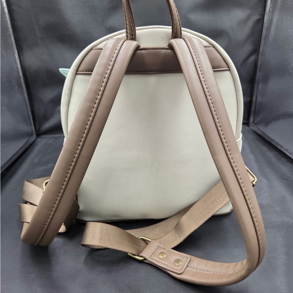 Loungefly Baby Yoda Kids Backpack - Mint and Beige - Picture 9 of 11